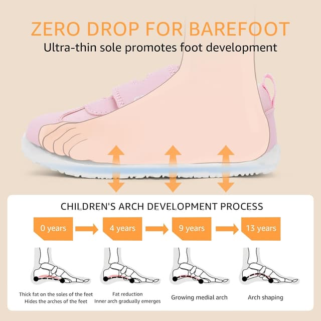 Detalle 2 de Kids barefoot trainers with wide toe box