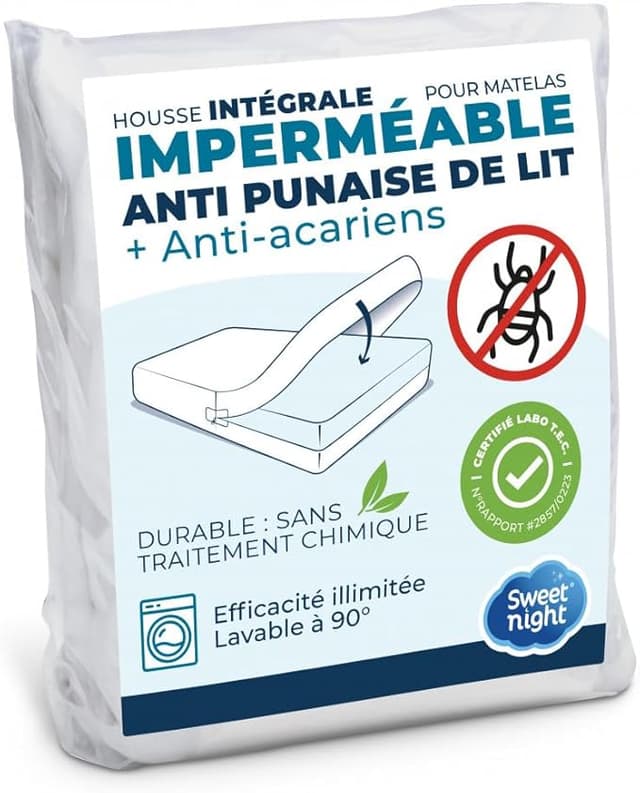Imagen de Sweet Night Funda Integral Impermeable 160x200 cm 🛏️ en OfertitasTOP