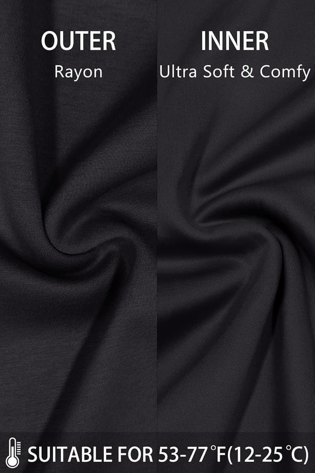 Detalle de IVIR Two-Piece Summer Tracksuit Set for Women: Round-Neck Top & Elastic Waist Trousers with Pockets