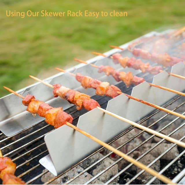 Thumbnail 3 de Wzzy Gurden Griglia per spiedini 30 cm 🍢