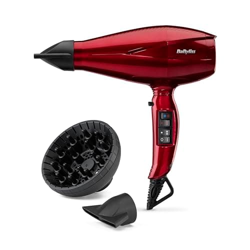 Imagen de BaByliss 6001DE Secador profesional 2.200 W rojo 📱 en OfertitasTOP