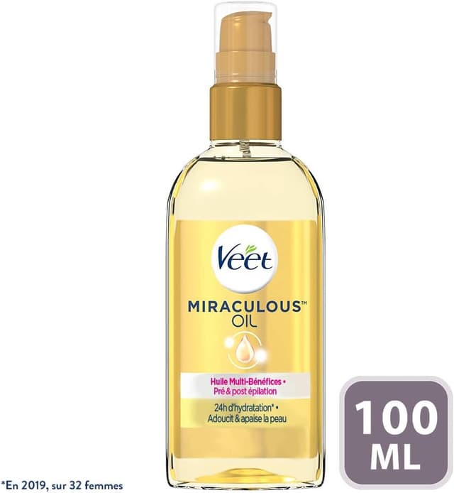 Thumbnail 1 de Veet Huile Miraculeuse hydratante 24h