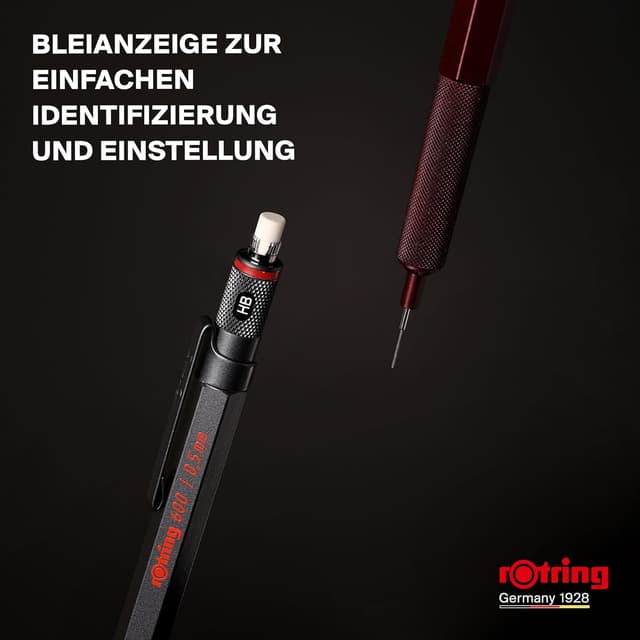 Thumbnail 5 de rOtring 600 Druckbleistift HB 0,5 mm