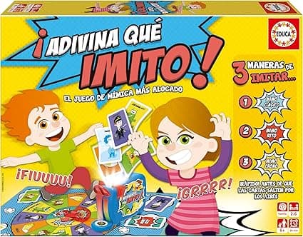 Detalle de Educa Adivina Qué Imito 🎭 Juego de Mímica Familiar de 6+ años
