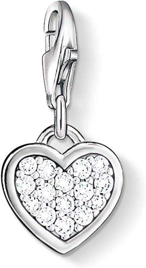 Detalle de Thomas Sabo Charm cierre plata 925 con circonita