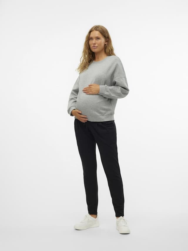 Detalle de MAMALICIOUS Umstands-Hose aus Jersey für die Freizeit