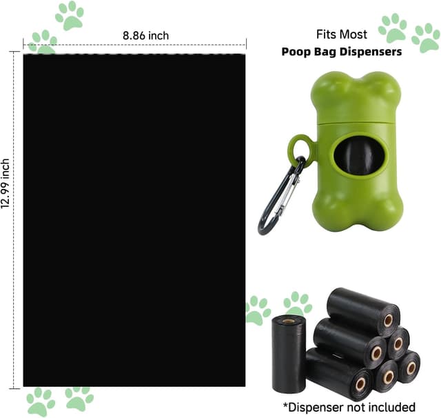 Detalle 2 de OIRLVCE Dog Waste Bag 540 Pack