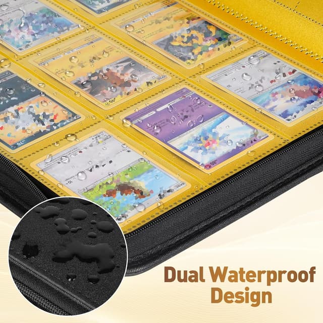 Thumbnail 5 de Euqvunn Raccoglitore Carte con Cerniera 24 Fogli 432 Tasche