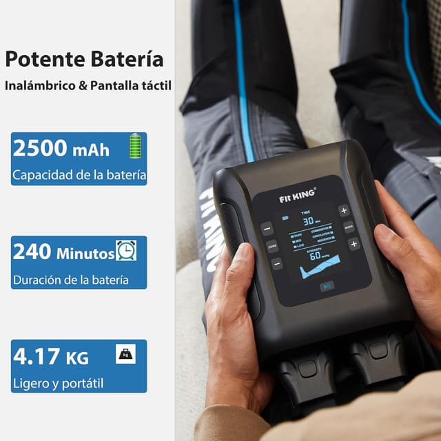 Thumbnail 4 de FIT KING Masajeador Inalámbrico para Piernas, Alivio y Circulación 💆♀