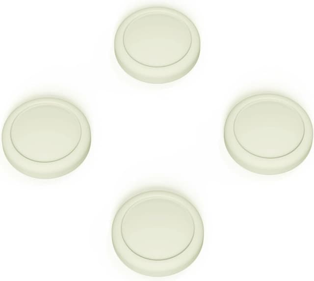 Thumbnail 6 de eXtremeRate PlayVital joystick caps (silicone) for Nintendo Switch Lite / Switch OLED Joy‑Cons – Antique Yellow