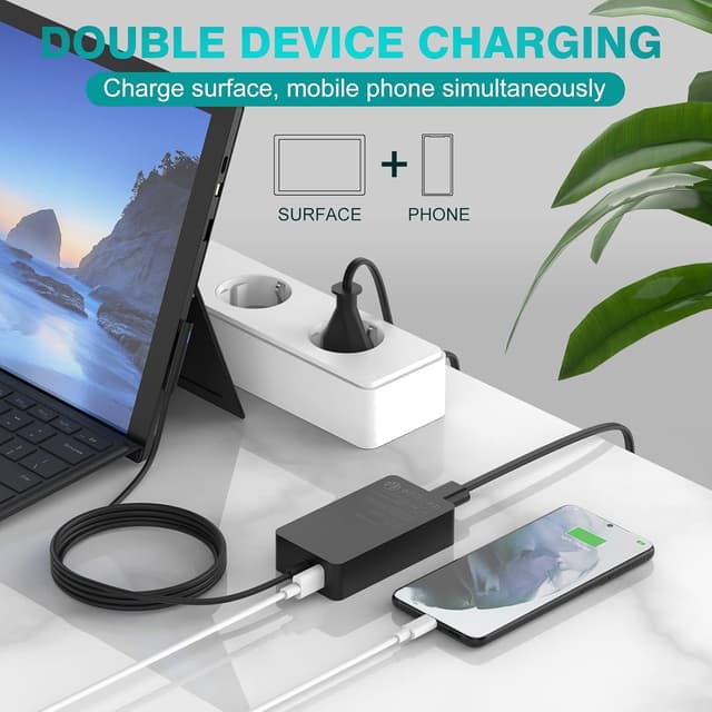 Thumbnail 4 de IFEART Surface Ladekabel 65W Ladegerät