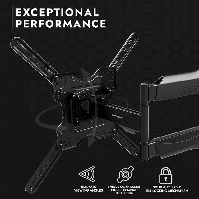 Thumbnail 4 de Invision TV Wall Mount for 24–60" TVs 400x400 VESA