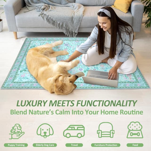 Thumbnail 3 de Baodan Washable Puppy Pads 90x120 cm