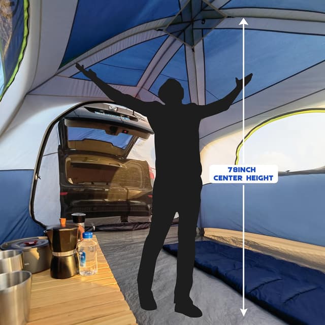 Detalle de UNP tenda campeggio SUV 3 x 2,7 m