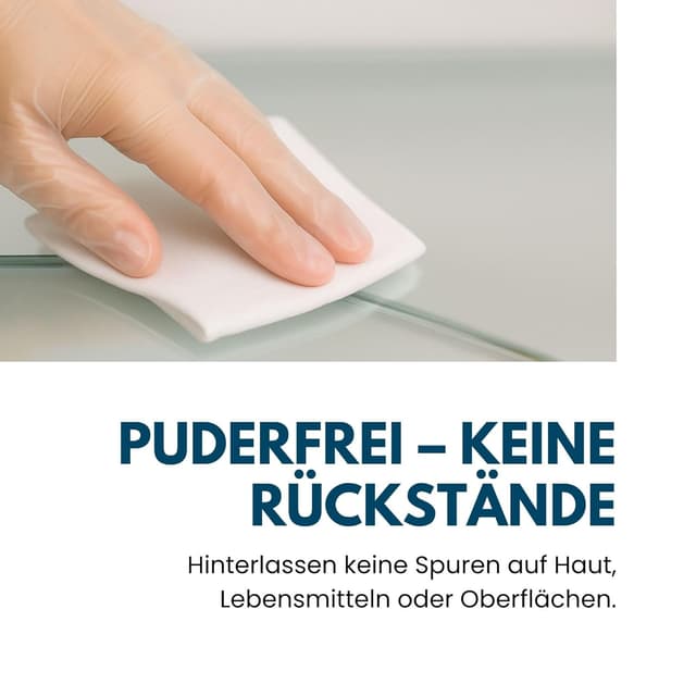 Detalle 2 de Viawant Vinylhandschuhe 100 Stück Größe M