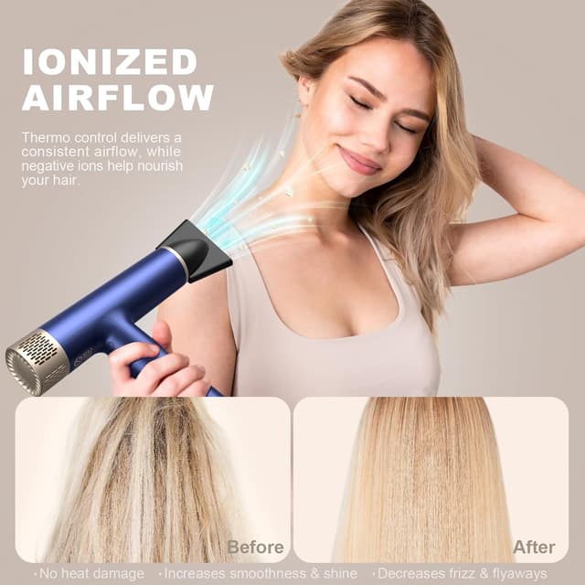 Detalle 2 de YAPOY Professional Hair Dryer 110,000 RPM