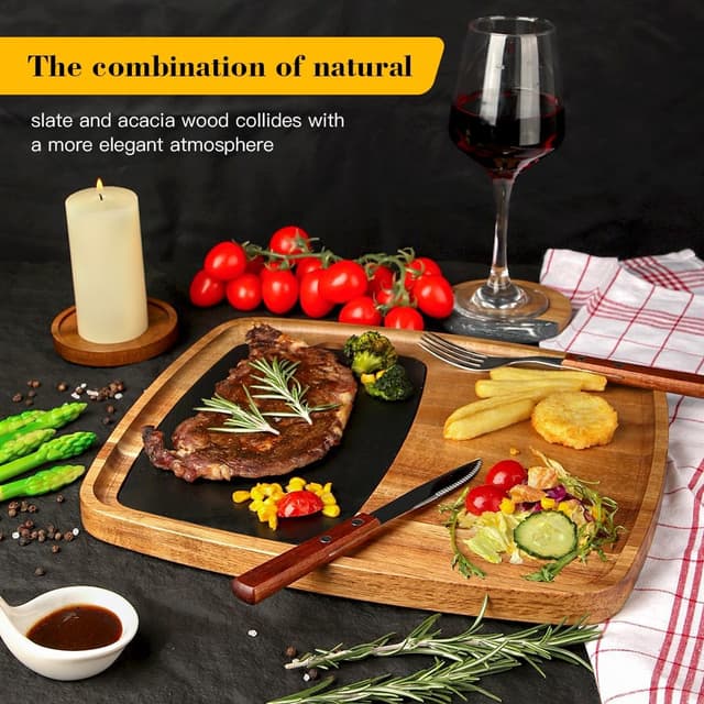 Thumbnail 3 de LiWiBet Servierbrett 33x28 cm aus Akazienholz