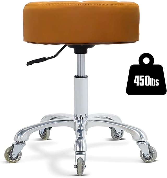 Thumbnail 6 de Ainilaily Rolling Stool 19.8–25 in