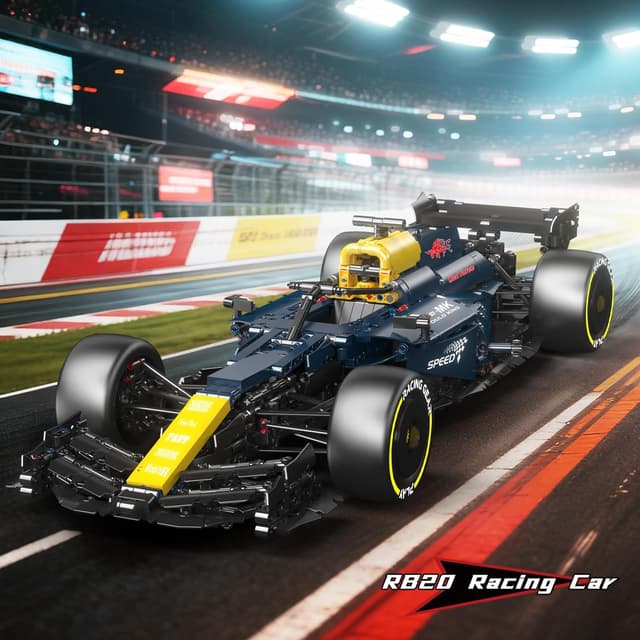 Thumbnail 1 de Mould King 13207 Technik Rennwagen