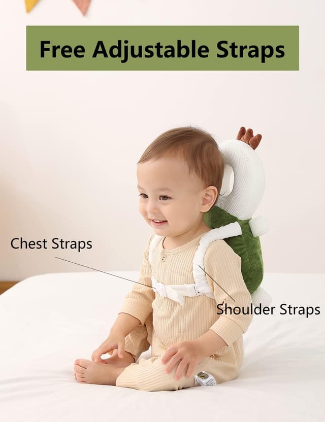 Thumbnail 3 de Bambebe Babyschutz Kopfkissen Rückenschutzkissen