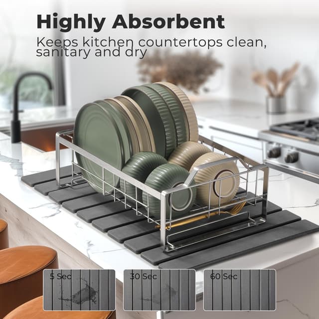 Detalle 1 de Ostyel Alfombrilla de goteo 60×40 cm 🍴