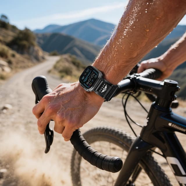 Thumbnail 6 de BXUXOHS Rugged Nylon 49mm Apple Band