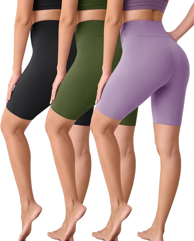 Imagen de VALANDY Creamlush 8" High Waist Shorts en OfertitasTOP