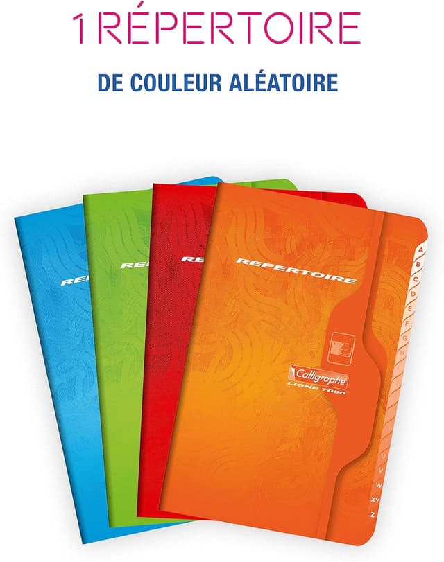 Thumbnail 1 de Clairefontaine Calligraphe 841C rubrica 11x17 cm