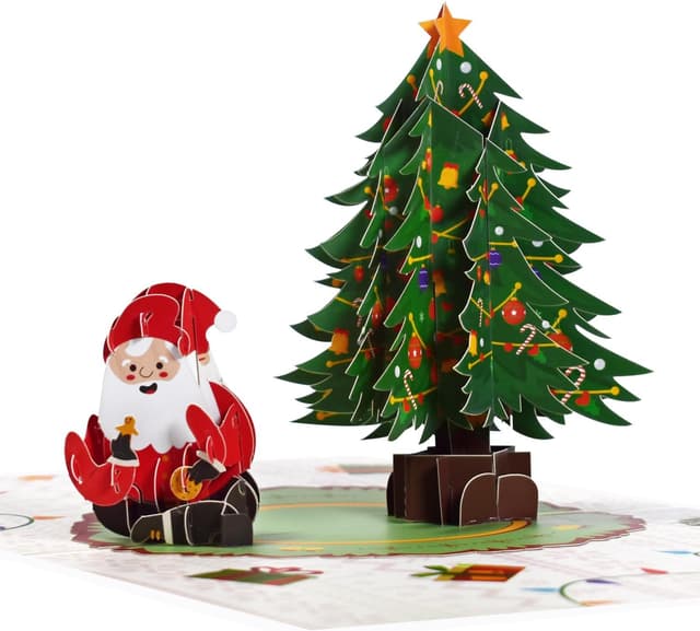 Detalle de Magic Ants Weihnachtskarte 3D Pop-Up Karte