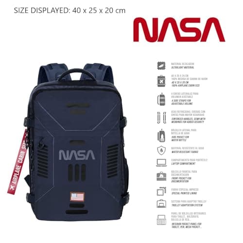 Thumbnail 1 de NASA Spaceship-Mochila Mercury mochila 20 L