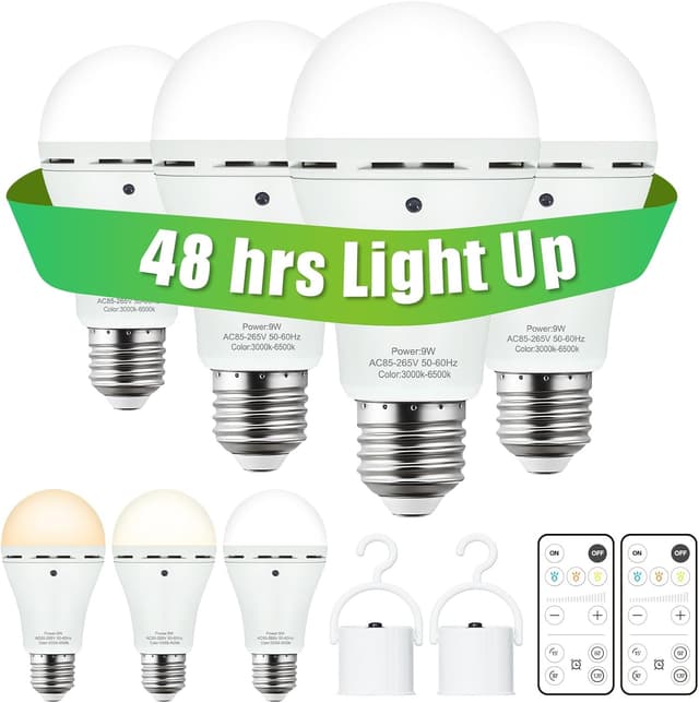 Detalle de DEBAOBULB Omni Rechargeable Bulbs 24h