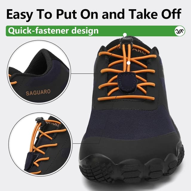 Detalle 2 de SAGUARO Barefoot Shoes: scarpe trekking minimaliste e trail running leggere per uomo e donna