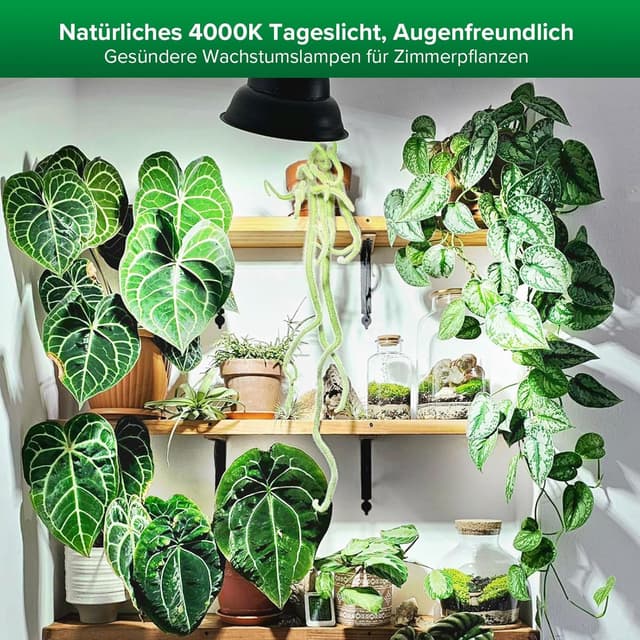 Detalle 1 de SANSI Pflanzenlampe LED 15 W Vollspektrum