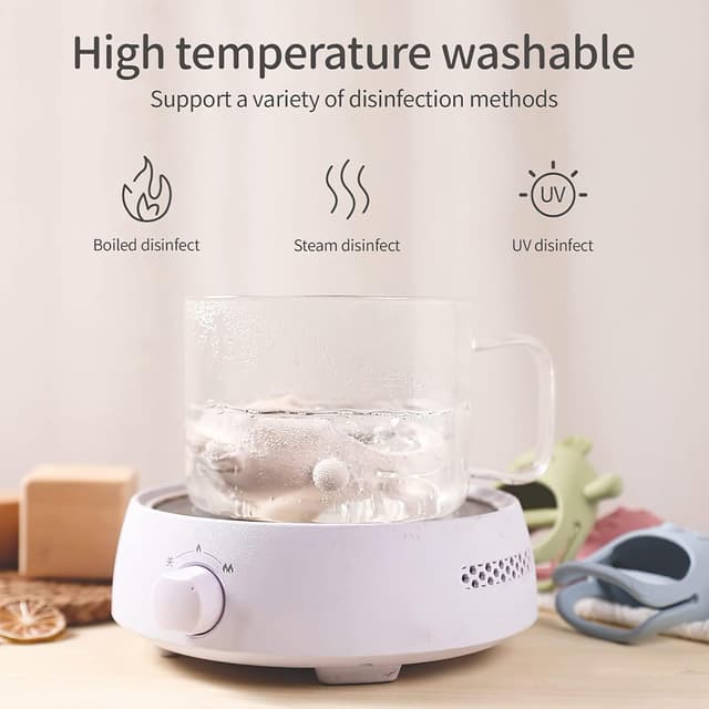 Thumbnail 5 de Beißring Baby Silikon Handschuh 2er Set