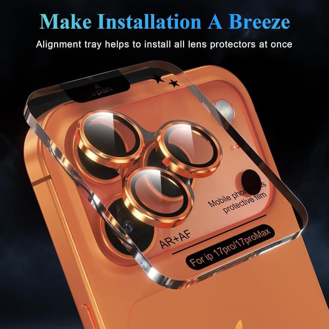 Thumbnail 4 de YWXTW Camera Lens Protector for iPhone 17 Pro ⚙