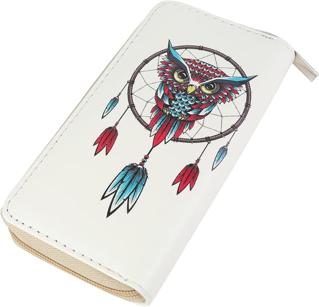 Detalle de DonDon Portafoglio gufo 19 cm beige
