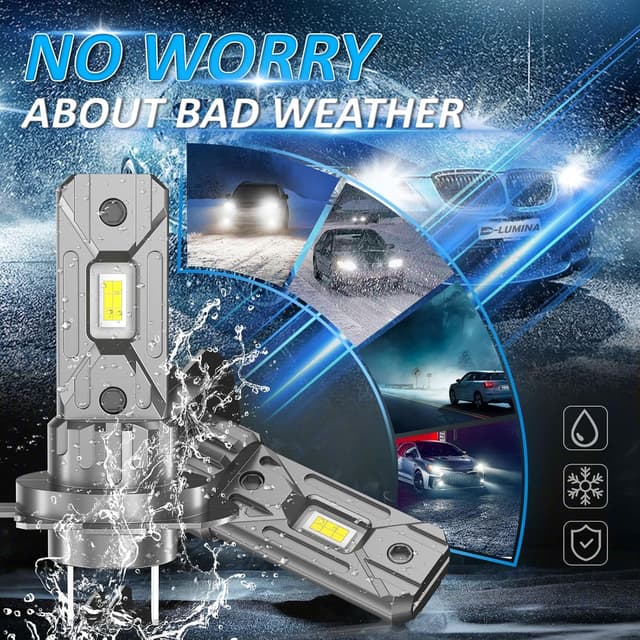 Thumbnail 5 de D-Lumina Lampadina H7 LED Canbus 100W 16000LM 6500K