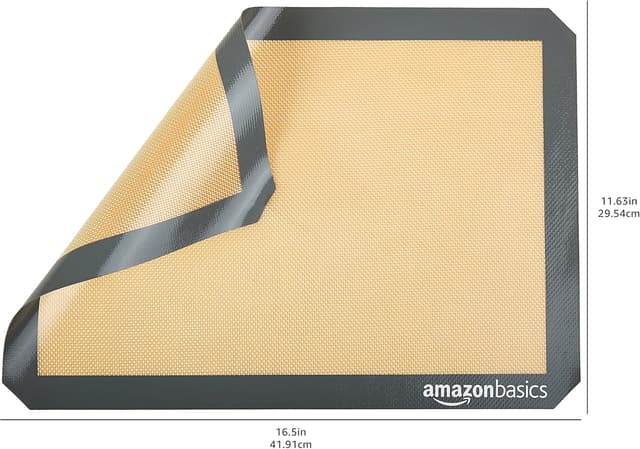 Thumbnail 7 de Amazon Basics Tapete de Silicona para Hornear, Juego de 2 🍪