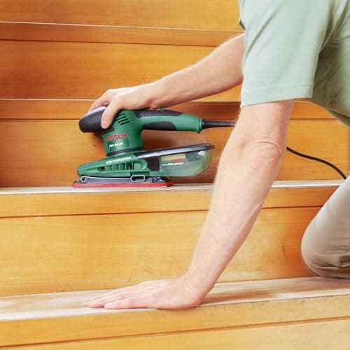 Detalle 2 de Bosch PSS 250 AE lijadora 250 W en maletín 🛠