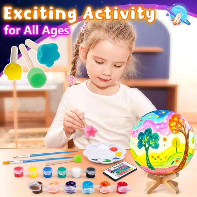 Detalle de Toyzey Moon Lamp Craft Set 12 Years