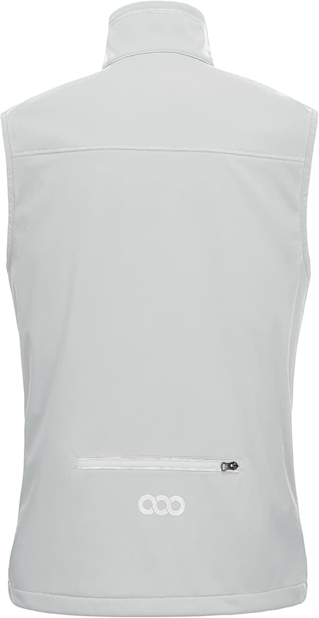 Detalle de 33,000ft Men’s Lightweight Softshell Gilet (Windproof & Water-Resistant) for Cycling, Running, Hiking