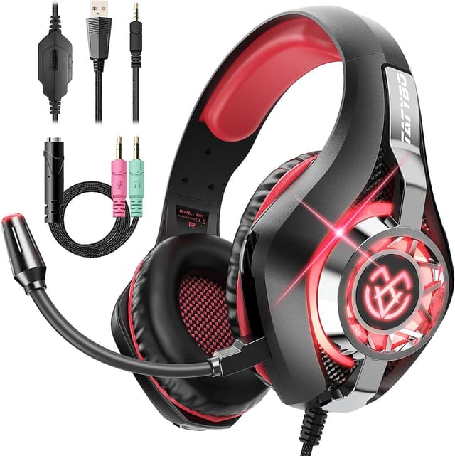Thumbnail 6 de Tatybo Gaming Headset with RGB lighting