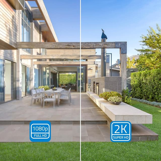 Thumbnail 2 de NIVIAN Kit Caméras de Surveillance 2K Pro avec 6 caméras