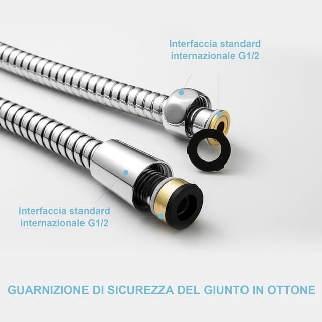 Thumbnail 2 de OFFO Tubo Doccia Flessibile 1,6 m