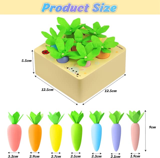 Thumbnail 4 de Holzspielzeug Montessori 1–3 Jahre