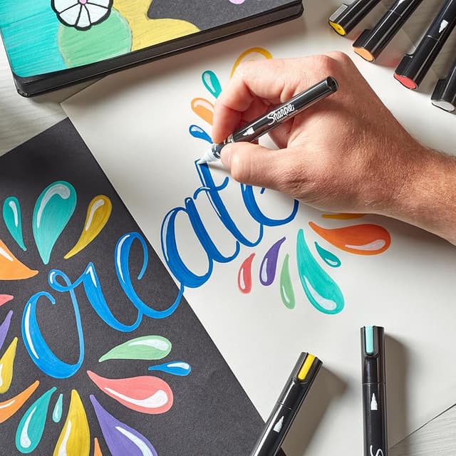 Thumbnail 2 de Sharpie Rotuladores acrílicos creativos 12 unidades 🎨