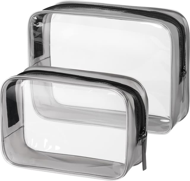 Detalle de OSDUE borse valigia trasparenti TSA 3-1-1