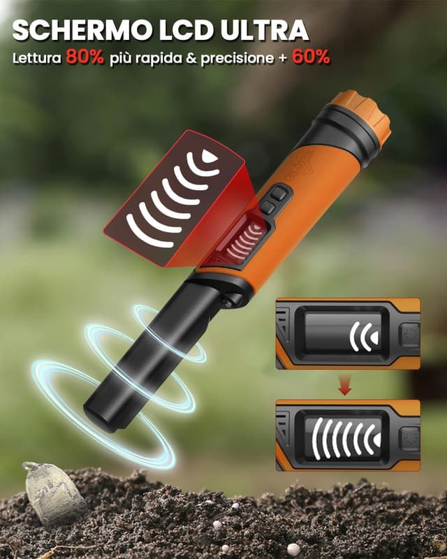 Thumbnail 2 de DR.ÖTEK Pinpointer 8 cm per ricerca metallica