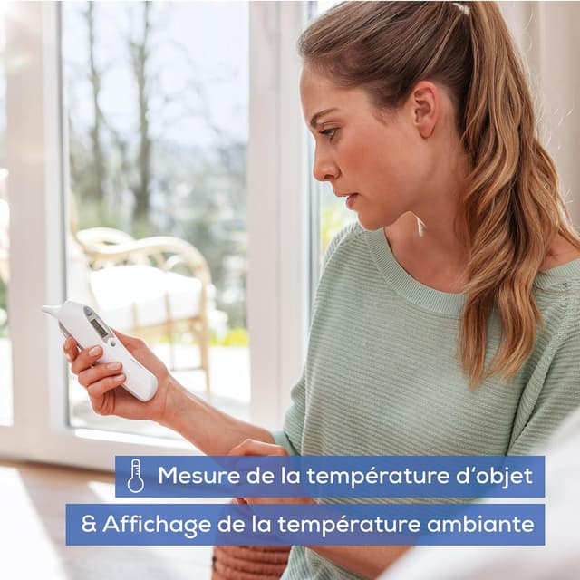 Thumbnail 5 de Beurer FT 58 thermomètre auriculaire 10 mémoires