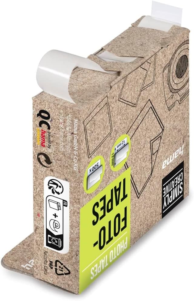 Detalle 2 de Hama Fototapes 1.000 Stück Foto-Klebepads 12 x 13 mm